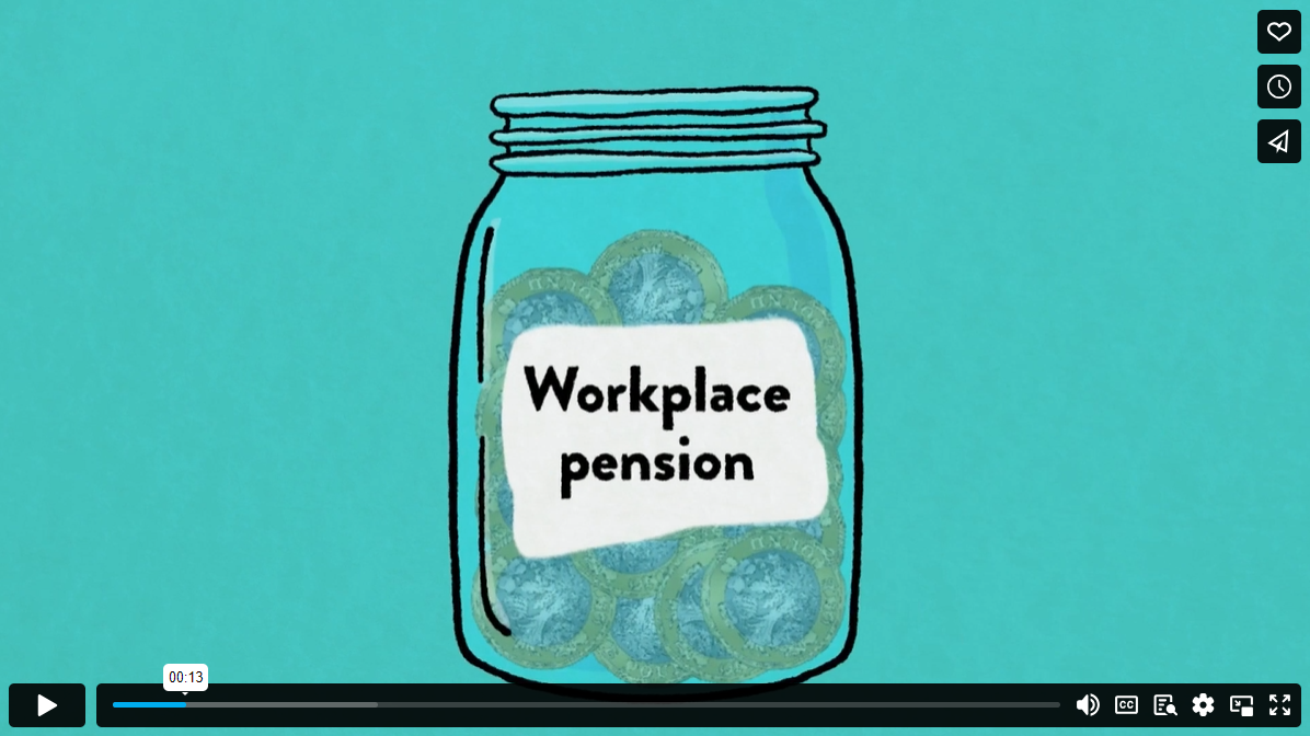 Pension investment explained video thumbnail